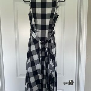Black and White Checkered Dress